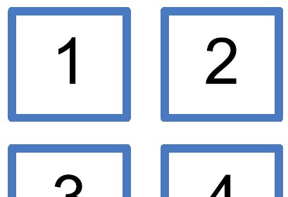 These are cards for you to make up.  The blue version is whole numbers from one to 36.  The red version is decimal numbers from 0.1 to 3.6.  There are several green operator cards as well to allow ther uses if needed.